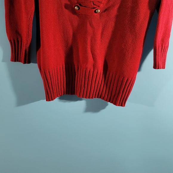 Alxy 2X Red Winter Sweater - Picture 6 of 7